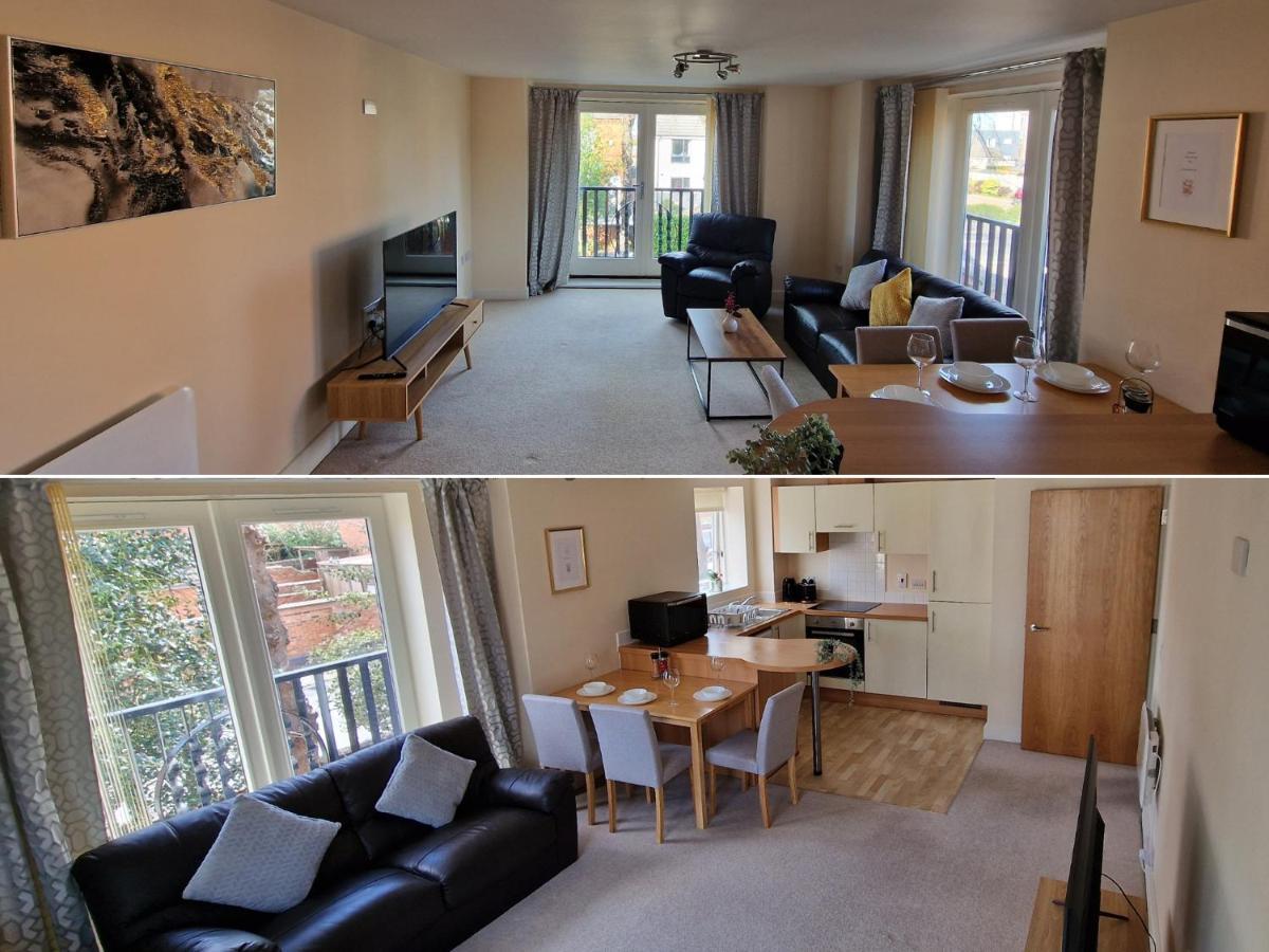 Luxury Spacious Apartment- Sleeps 4 Лафборо Экстерьер фото
